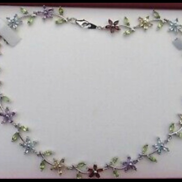 Jewelry - PRECIOUS GEMSTONE CHOKER STYLE NECKLACE